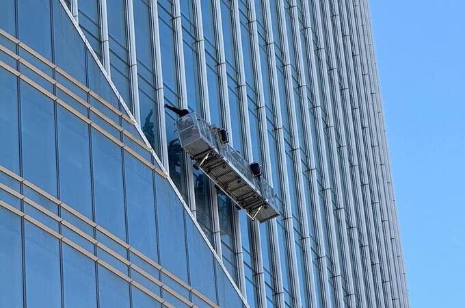 andaime troca janela