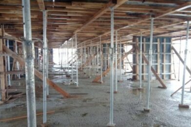 Aluguel de escora para laje