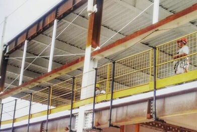 Aluguel de guarda-corpo provisório