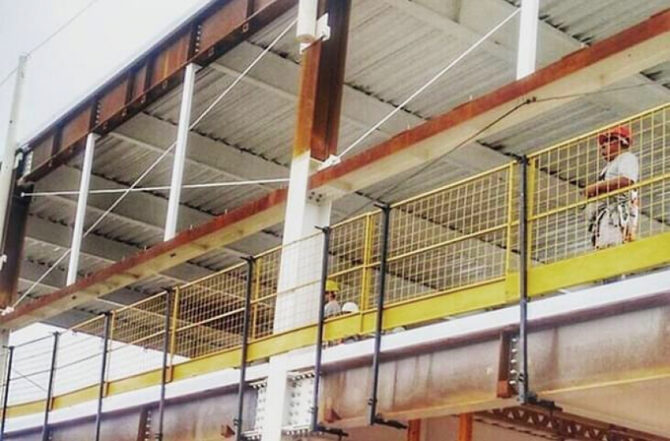 Aluguel de guarda-corpo provisório