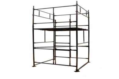 Aluguel de torre de andaime com rodízio